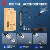 imageAutel MaxiVideo MV108S USB Endoscope Waterproof 85mm Imager Inspection Camera with Light 1920x1080 HD 2MP Borescope for Autel Scanner ampamp PC Upgrade of MV108 MV105 Snake Camera with 1M Cable