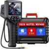 imageAutel MaxiVideo MV480 Inspection Camera 1080P HD Industrial Endoscope with Light Dual Cameras 10Level Adjustable LED 7X Zoom Snake Borescope with Audio Annotation 360Rotation Up of MV460