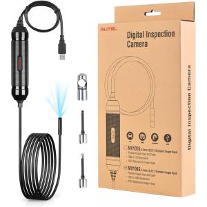 imageAutel MaxiVideo MV108S USB Endoscope Waterproof 85mm Imager Inspection Camera with Light 1920x1080 HD 2MP Borescope for Autel Scanner ampamp PC Upgrade of MV108 MV105 Snake Camera with 1M Cable