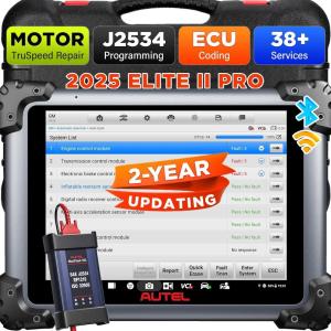 imageAutel Maxisys Elite 2 Pro Scanner 2025 2Year Free Update Elite II Pro J2534 Programming ampampCoding Same as MS Ultra MS908S PRO II Motor TruSpeed Repair 40 Hot Services 3K Active Test CANFD ampampDoIP