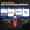 image2025 Autel PowerScan PS100 Power Circuit Probe Tester 1224V Automotive Electrical OpenShort Breaker Finder Component Activation Test Tool ACDC Trailer Relay Fuse Test 40FT Cable for 99 CarsRed