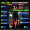image2025 Autel PowerScan PS100 Power Circuit Probe Tester 1224V Automotive Electrical OpenShort Breaker Finder Component Activation Test Tool ACDC Trailer Relay Fuse Test 40FT Cable for 99 CarsBlack