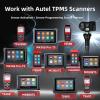 imageAutel TPMS Sensors Programmable Mx Sensor for Tire Pressure 4pcs Pack Rubber Stem 315433MHz TPMS Sensors Universal Tire Sensor Programmed by TPMS Tool TS401 TS408 TS508 TS508WF TS608 TS900 MK808TS
