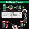 imageAutel Universal 7Button Smart Key Key Fob Replacement for 700 Vehicles 130FT Remote KM100 Compatible OE Quality