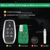 imageAutel Universal 7Button Smart Key Key Fob Replacement for 700 Vehicles 130FT Remote KM100 Compatible OE Quality