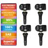 imageAutel TPMS Sensors Programmable Mx Sensor for Tire Pressure 4pcs Pack Rubber Stem 315433MHz TPMS Sensors Universal Tire Sensor Programmed by TPMS Tool TS401 TS408 TS508 TS508WF TS608 TS900 MK808TS