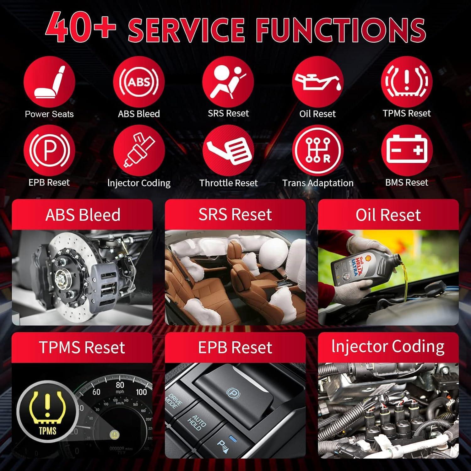 imageAutel MaxiSys Ultra Full System Intelligent Diagnostic Scan Tool 2025 Upgraded of EliteIIMS909MS919 Top Auto Diagnostic Tool with 5in1 VCMI2000 ECU Programming ampamp Coding AutoAuth for FCA SGW