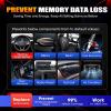 image2025 Autel MaxiBAS BTMS OBD2 Car Battery Tester Memory Saver Preserve Vehicle Data Code Electronic Preset Maintain Data Surge Protection Attaches to 12 Volt Backup Battery Provide Power to Vehicle
