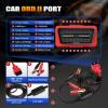 image2025 Autel MaxiBAS BTMS OBD2 Car Battery Tester Memory Saver Preserve Vehicle Data Code Electronic Preset Maintain Data Surge Protection Attaches to 12 Volt Backup Battery Provide Power to Vehicle
