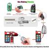 imageAutel MaxiIM Ikey IKEYBW004AL Programmable Smart Universal Key Replacement 4pcs OEQuality Key Fob for BMW IMMO Learning DualBand Work with KM100 XP400PRO XP200 for IM508S IM608 PRO