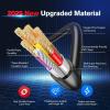 imageAutel OBD2 OBDII Extension Cable 5ft 15M 16 Pin OBD II Male to Female Extension Cable Extender Car 16Pin OBD 2 Diagnostic Cord Adapter for All OBD2 Vehicles Work with Scam Tool and Code Reader
