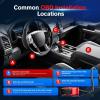 imageAutel OBD2 OBDII Extension Cable 5ft 15M 16 Pin OBD II Male to Female Extension Cable Extender Car 16Pin OBD 2 Diagnostic Cord Adapter for All OBD2 Vehicles Work with Scam Tool and Code Reader
