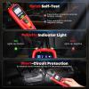 imageAutel PowerScan Automotive Circuit Tester Power Circuit Probe Tool 1224V Electrical Short Open Breaker Circuit Finder ACDC Current Resistance Duty Cycle ampamp 20FT Extension Cord for 99 Cars