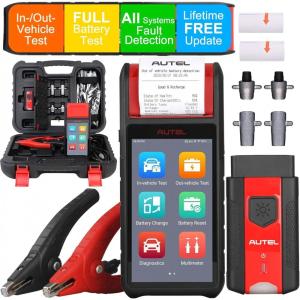 imageAutel BT608 Car Battery TesterFree Update Better MaxiBAS BT508 BT506 Adaptive Conductance Electric Appliance Reset AutoVIN Cranking Charging Test MK808S MX808S Full Systems Builtin Printer