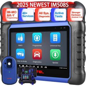 imageAutel MaxiIM IM508S All System Scan Tool Upgrade of IMMO Tool Diagnostics as MX808 MK808S 40 Services Active Test FCA AutoAuth
