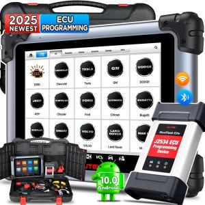 imageAutel Scanner MaxiSYS MS908S PRO II 2025 J2534 ECU Programming PMI Coding Adaption As MSUltra MS919 Elite II PRO US Ver of MaxiCOM MK908 PRO II AutoScan 20 Active Test 38 Resets 8Core 4128G