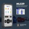 imageAutel Maxilink ML619 OBD2 Scanner New Autel Scanner Upgraded Version of AL519AL619 Code Reader with ABS SRS Diagnoses for Warning Light Turn Off Including MIL Graphs Data 10 OBD2 Test ModesML529