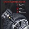 imageAutel TPMS Sensor MXSensor 315MHz433MHz 2in1 TPS218 Tire Sensor Tire Pressure Monitoring System Sensor Program Universal Replace 98 of OE Sensor SAE Standard J1205J120 Metal Valve Stem 4packRubber Valve Stem
