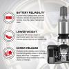imageAutel TPMS Sensor MXSensor 315MHz433MHz 2in1 TPS218 Tire Sensor Tire Pressure Monitoring System Sensor Program Universal Replace 98 of OE Sensor SAE Standard J1205J120 Metal Valve Stem 4packMetal Valve Stem