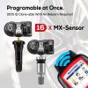 imageAutel TPMS Sensor MXSensor 315MHz433MHz 2in1 TPS218 Tire Sensor Tire Pressure Monitoring System Sensor Program Universal Replace 98 of OE Sensor SAE Standard J1205J120 Metal Valve Stem 4packRubber Valve Stem
