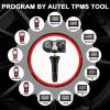 imageAutel TPMS Sensors 4 Pack MXSensors 315433 mhz Dual Frequency Universal TPMS Sensor Replacement for 99 Vehicles Programmable by Autel TPMS Tool Rubber Valve4
