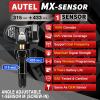 imageAutel TPMS Sensors 4 Pack MXSensors 315433 mhz Dual Frequency Universal TPMS Sensor Replacement for 99 Vehicles Programmable by Autel TPMS Tool Rubber Valve4