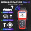 imageAutel MaxiTPMS TS508WF Kit  TPMS Tool with 4PCS 315433MHz Sensors Top Scanner for TPMS ResetActivationProgram