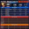 imageAutel Scanner MaxiCheck MX900 Bidirectional OBD2 Scanner Updated of MK900 MK808 MK808S MK808BT Android 11 40 Function All System Diagnostics Scan Tool NoIP Limited FCA Auto AuthMX900