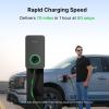 imageAutel MaxiCharger Level 2 Electric Vehicle EV Charger up to 80 Amp Fast Charging EV Charger Level 2 Integrated Cloud with AI IndoorOutdoor Charging Stations J1772 Hardwired80 Amp Home