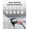 image:imageAutel Level 2 EV Charger up to 50Amp 240V IndoorOutdoor Car Charging Station with J1772 Connector WiFi and Bluetooth Enabled EVSE Hardwired25Foot Cable with Separate Holster Dark GrayDark Gary