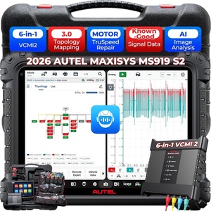 image:imageAutel MaxiSys MS919 S2 Scanner Same as Ultra S2 Up of Ultra MS909 S2 MS919 2026 Top Intelligent Diagnostic Tool 6in1 VCMI2 Topology 30 J2534 ECU Programming MOTOR TruSpeed AI Image Analysis