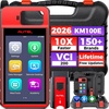 image:imageAutel Scanner KM100E OBD2 Tool 2026 Lite Version of IM508 Pro IM608 Pro 2 IM608S II V200 Wireless BT Connect Auto Scan 20 Android 90 10X Faster Hardware Full Functions Support 150200 Brands