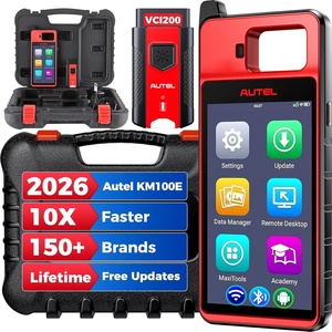 image:imageAutel Scanner KM100E OBD2 Tool 2026 Lite Version of IM508 Pro IM608 Pro 2 IM608S II V200 Wireless BT Connect Auto Scan 20 Android 90 10X Faster Hardware Full Functions 200 Brands Coverage