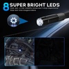 image:imageAutel MaxiVIDEO MV108S Digital Inspection Camera  2MP 1080P Up of MV108MV105S IP67 Waterproof Industrial Endoscope 8 LED Lights HookMirrorMagnet Included Work wPC amp Autel Scanners