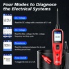 image:imageAutel PowerScan PS100 Power Circuit Probe Tester Breaker Finder 12V 24V Automotive Electrical Diagnostic Tool with 20ft Extension Cable AVOmeter Test Light Continuity Checker for 99 Cars