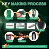 image:imageAutel Universal Key Fob for Nissan IKEYNS5TPR Work with KM100IM508IM608 Programmable Smart Key OE Quality Blank Key Replacement Key CreationClone Chip ReadWrite 315M415M 5 Buttons