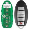image:imageAutel Universal Key Fob for Nissan IKEYNS5TPR Work with KM100IM508IM608 Programmable Smart Key OE Quality Blank Key Replacement Key CreationClone Chip ReadWrite 315M415M 5 Buttons