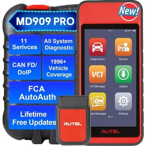 image:imageAutel MaxiDiag MD909 PRO AllSystems OBD2 Diagnostic Scanner 11 Services CAN FD amp DoIP Upgraded from MD808PROMD906 FCA AutoAuth Lifetime Free Updates 1996 US Asian amp European Vehicles