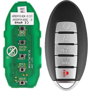 image:imageAutel Universal Key Fob for Nissan IKEYNS5TPR Work with KM100IM508IM608 Programmable Smart Key OE Quality Blank Key Replacement Key CreationClone Chip ReadWrite 315M415M 5 Buttons