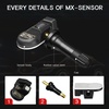 image:imageAutel TPMS Sensors 2in1 MXSensor 315Mhz433Mhz Tire Pressure Sensor  Rubber Stem 4pcs Pressin OELevel Programmable amp Cloneable Wireless TPMS Sensor for All Vehicle Program by Autel TPMS Tool