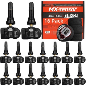 image:imageAutel TPMS Sensors 16pcs Rubber Stem MXSensor 2in1 Tire Pressure Sensor  Pressin OELevel 315MHz433MHz Universal Tire Sensor Compatible Autel TPMS Tool TS408S TS501 TS508WF TS601 MS906 ProTS