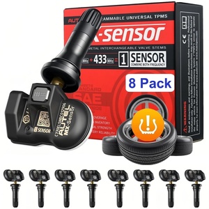image:imageAutel TPMS Sensors MX Sensor 315MHz  433MHz MaxiTPMS Tire Pressure Sensor  Universal Pressin TPMS Sensor Programmed by TS408 TS501 TS508WF TS900 ITS600 MP900TS MS906 PROTS Rubber Valve 8 Packs