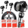 image:imageAutel TPMS Sensors Set of 4 MXSensor 315433MHz Tire Pressure Sensors  Programmable TPMS Sensors OEM Pressin Metal Valve Programmed by MaxiTPMS TS508WFTS501 PROTS408ITS6004