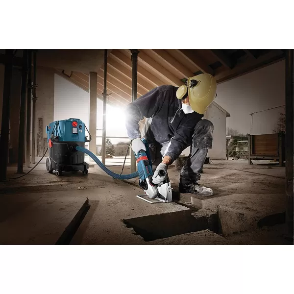 BOSCH 9 Gallon Dust Extractor with Auto Filter Clean and HEPA Filter VAC090AH, Portable