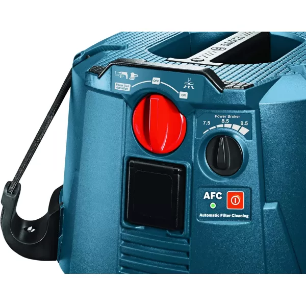 BOSCH 9 Gallon Dust Extractor with Auto Filter Clean and HEPA Filter VAC090AH, Portable