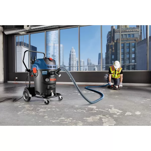 BOSCH GAS20-17AH 17-Gallon 300-CFM Dust Extractor with Auto Filter Clean and HEPA Filter