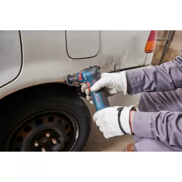 BOSCH GWG12V-20SB23 12V Max Brushless 1/4 In. Right Angle Die Grinder Kit with  3.0 Ah Batteries