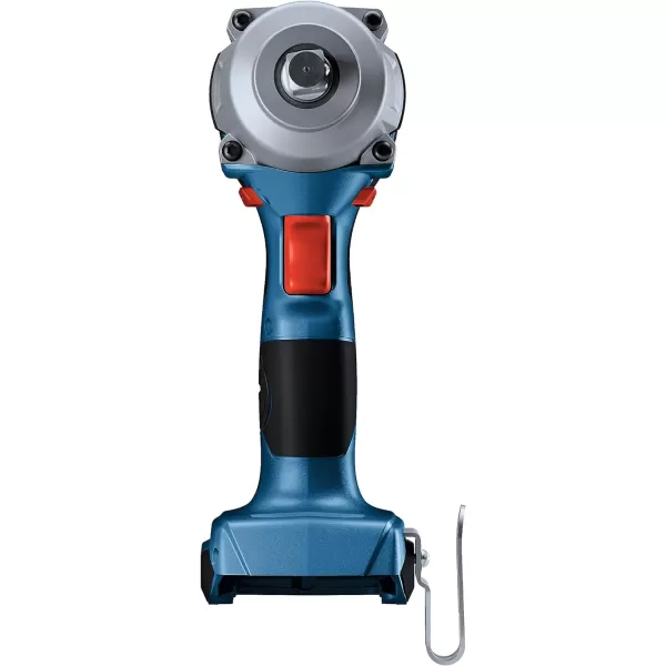 BOSCH GDS18V-330CN 18V Brushless Connected-Ready 1/2 In. Mid-Torque Impact Wrench with Friction Ring and Thru-Hole  18V 4 Ah Batteries)