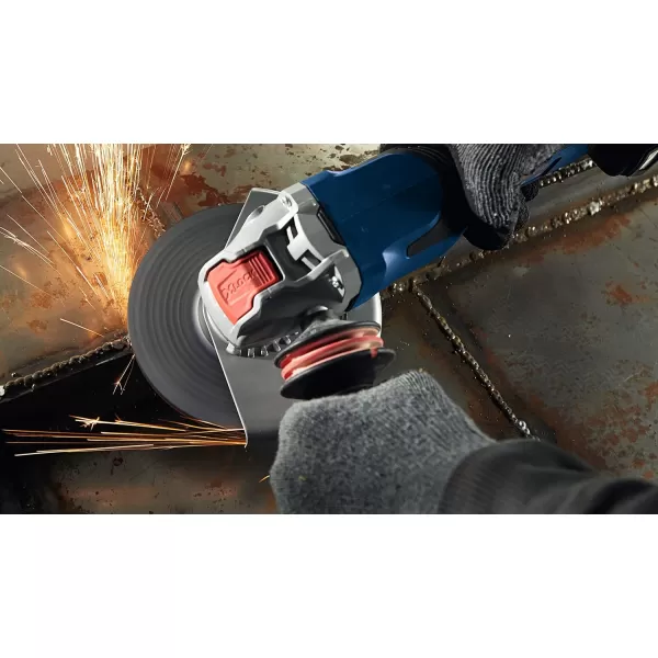 BOSCH GWX18V-13PB14 PROFACTOR™ 18V X-LOCK 5 – 6 In. Angle Grinder with Paddle Switch and  CORE18V® 8 Ah High Power Battery
