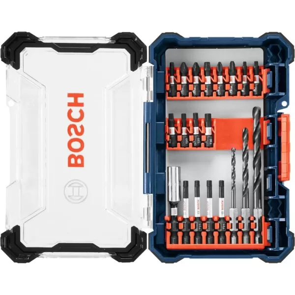 BOSCH SDMS48 48-Piece Assorted Impact Tough Screwdriving Custom Case System Set for Screwdriving Applications